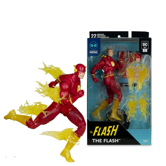 IN STOCK! McFarlane DC Multiverse Digital Edition The Flash ( Speed Force ) ( Platinum Edition )