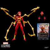 ( Pre Order ) Marvel Legends Series Magic: The Gathering Mary Jane Watson (Iron Spider), 6" Spider-Man Action Figure; Exclusive Foil Trading Card