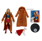 IN STOCK! DC Multiverse Supergirl and Krypto (Supergirl Movie) Gold Label 7 inch Action Figure
