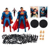 IN STOCK! McFarlane DC Multiverse Superman vs. Superman of Earth-3 with Atomica 7-Inch Scale Action Figure 2-Pack