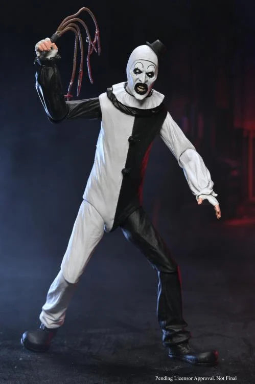 ネカTerrifier Art the Clown アクションフィギュア Pre Order ) NECA Terrifier Art the Clown 1/4 Scale Action Figure