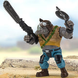 ( Pre Order ) Teenage Mutant Ninja Turtles x G.I. Joe Rocksteady x Buzzer Action Figure