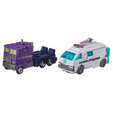 ( Pre Order ) Transformers Generations Selects WFC-GS17 Shattered Glass Ratchet and Optimus Prime, War for Cybertron Deluxe and Voyager Action Figures