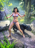 IN STOCK!  Frazetta Girls Fire and Ice Teegra 1/12 Scale Action Figure