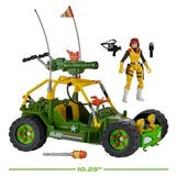 ( Pre Order ) Teenage Mutant Ninja Turtles x G.I. Joe All-Weather and Environment (AWE) Shell-Striker Vehicle with Action Figure
