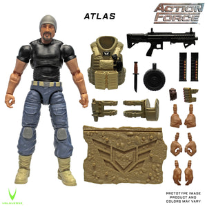 ( Pre Order ) Action Force Series 5 Atlas 6 inch Action Figure