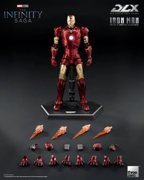 Pre Order ) Threezero Marvel: The Infinity Saga DLX Iron Man