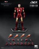 ( Pre Order ) Threezero Marvel: The Infinity Saga DLX Iron Man Mark 3 (Battle Damaged) 1/12 Scale Action Figure