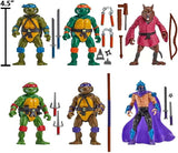 ( Pre Order ) TMNT Classic 1988 Remastered 4.5 Inch Action Figure - 6-Pack