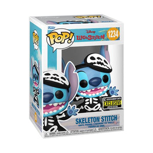 IN STOCK! FUNKO Lilo & Stitch Skeleton Stitch Funko Pop! Vinyl Figure #1234 - Entertainment Earth Exclusive