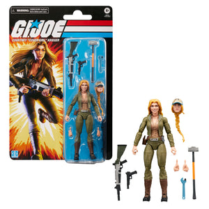 ( Pre Order ) G.I. Joe Classified Series Retro Cardback, Courtney “Cover Girl” Krieger, 6 inch Action Figure