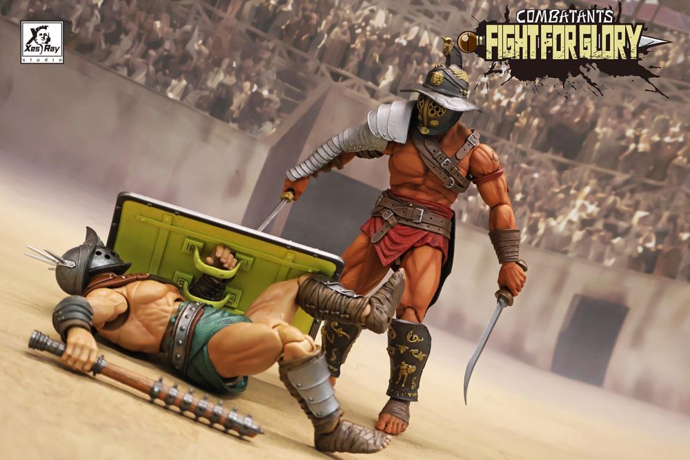 COMBATANTS FIGHT FOR GLORY 3体セット 新品！COMBATANTS FIGHT FOR GLORYフィギュア3体セット XesRay