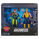 ( Pre Order ) G.I. Joe Classified Series 212, Ninja Force Scarlett and T'Jbang, 6 Inch Action Figure Set
