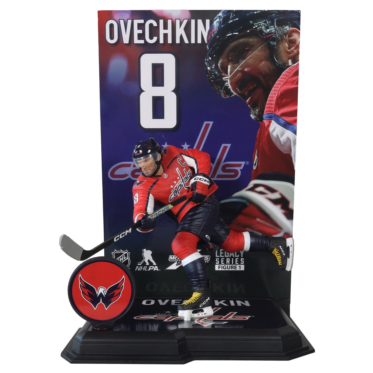 Alexander Ovechkin Washington Capitals Hockey Minimalist Vector Athletes  Sports Series by Design Turnpike