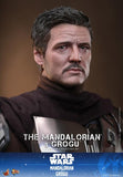 ( Pre Order ) Hot Toys Star Wars: The Mandalorian and Grogu MMS871 The Mandalorian and Grogu (Collector Ver.) 1/6th Scale Collectible Figure Set