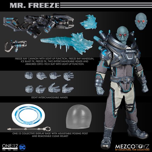 IN STOCK! Mezco One 12 Collective: Mr Freeze Deluxe Action Figure