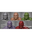Pre ( Pre Order ) Mod Arc Studio 1/12 Fair Skin Body and Overload Green Heads,Hair Combo, Grey Pants