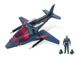 ( Pre Order ) M.A.S.K. High Tech Helicopter Vehicle with Miles “Wolf” Mayhem Action Figure