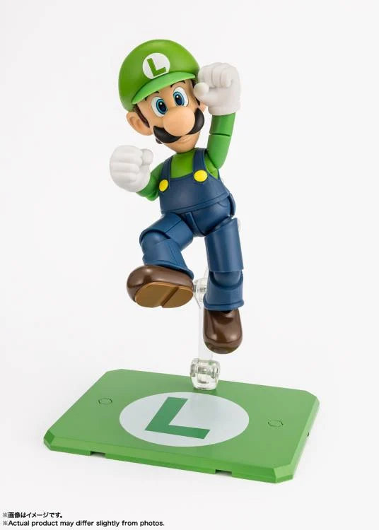 ( Pre Order ) S.H. Figuarts Super Mario Bros. Luigi Action Figure