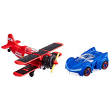 ( Pre Order ) Transformers Collaborative Sonic the Hedgehog x Transformers Wingtail and Blue Booster Action Figures ( Exclusive )