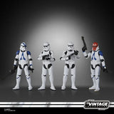 IN STOCK! Star Wars The Vintage Collection Phase II Clone Trooper 3 3/4-Inch Action Figure 4-Pack