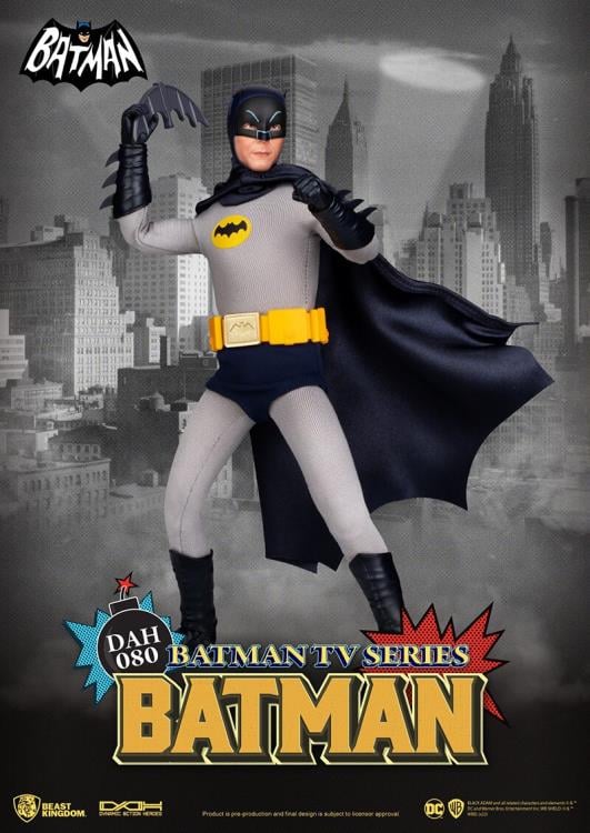 IN STOCK! Beast Kingdom Batman Classic TV Series Dynamic 8ction Heroes DAH-080 Batman