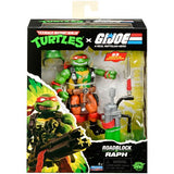 ( Pre Order ) Teenage Mutant Ninja Turtles x G.I. Joe Raphael x Roadblock Action Figure