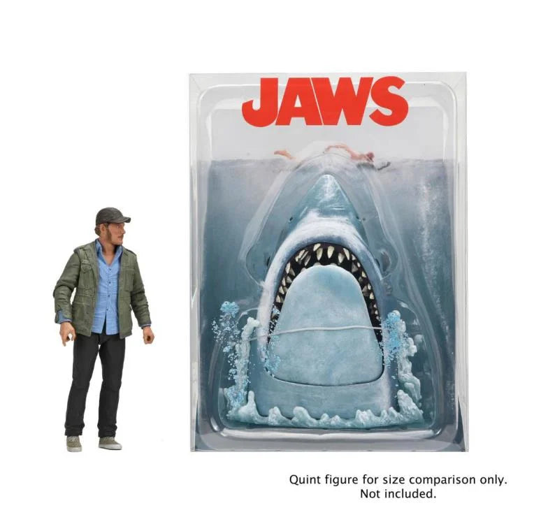 Pre Order ) NECA Jaws 50th Anniversary Poster Series Display Piece