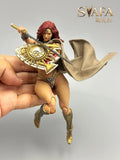 ( Pre Order )  Fury Toys FSV02 Northern Valkyrie Svafa Tan Skin Red HairIron Armor Ver. 1/12 Scael Action Figure