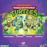 ( Pre Order ) Super 7 Teenage Mutant Ninja Turtles Mutagen Ooze Glow-in-the-Dark 3 3/4-Inch ReAction Plus Figures 4-Pack