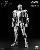 ( Pre Order ) Marvel: The Infinity Saga DLX Iron Man Mark 2 (Chrome Edition) 1/12 Scale Action Figure
