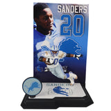 IN STOCK! McFarlane NFL Sports Picks Detroit Lions Barry Sanders White Jersey 7-Inch Scale Posed Figure