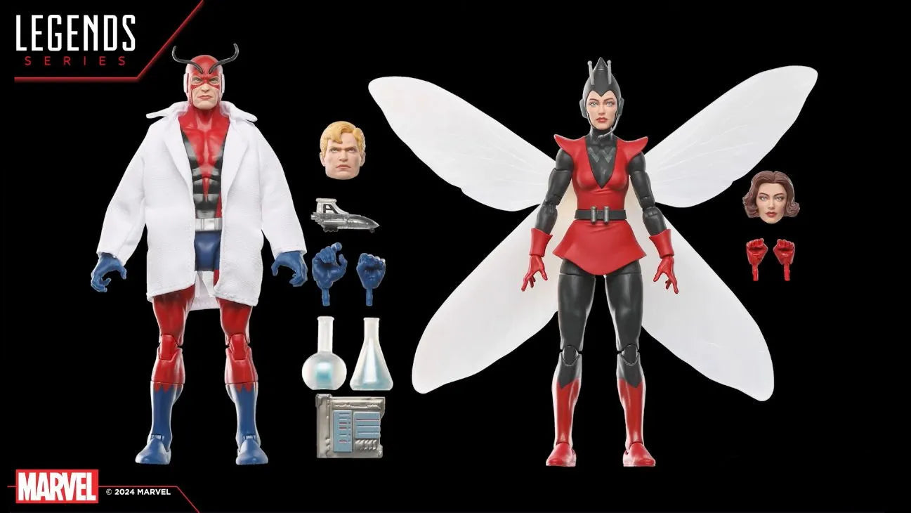IN STOCK! Marvel Legends Series Giant Man & Wasp 2 Pack ( Rerun