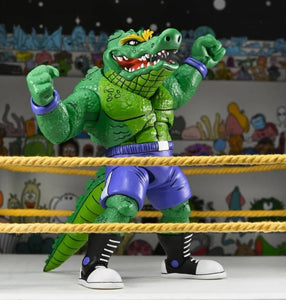 IN STOCK! NECA TMNT Adventures Stump Wrestling Leatherhead (Archie Comics) Action Figure