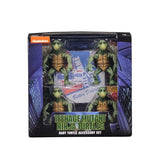 IN STOCK! NECA TMNT Movie 1990 Baby Turtles 1:4 Scale Action Figure 4-Pack