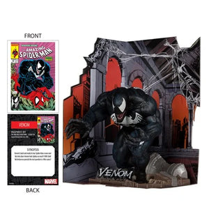 ( Pre Order ) McFarlane Marvel Wave 2 Venom The Amazing Spider-Man #316 1:10 Scale Posed Figure with Scene