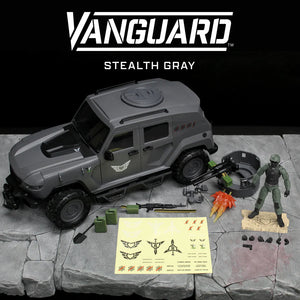 ( Pre Order ) Action Force Vanguard Stealth ( Gray ) Vehicle