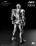 ( Pre Order ) Marvel: The Infinity Saga DLX Iron Man Mark 2 (Chrome Edition) 1/12 Scale Action Figure