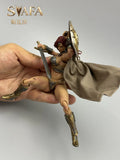 ( Pre Order )  Fury Toys FSV02 Northern Valkyrie Svafa Tan Skin Red HairIron Armor Ver. 1/12 Scael Action Figure