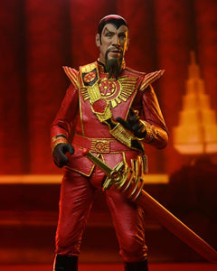 IN STOCK! NECA King Features Flash Gordon Ultimate Ming the Merciless (Red Military Outfit) 7 inch Action Figure