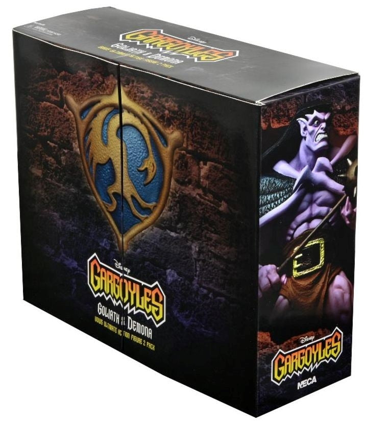 IN STOCK! NECA Gargoyles Goliath And Demona Vows 2 pack - 7 inch
