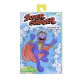 ( Pre Order ) NECA Sesame Street Ultimate Super Grover Action Figure