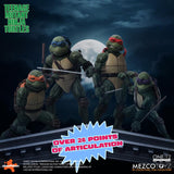 ( Pre Order ) Mezco One:12 Collective Teenage Mutant Ninja Turtles (1990) Action Figure Boxed Set