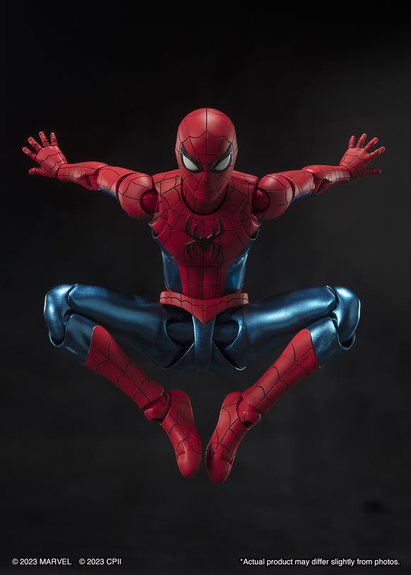 IN STOCK! S.H.Figuarts No Way Home Spider-Man (New Red & Blue Suit)
