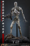 ( Pre Order ) Hot Toys Terminator 2: Judgement Day MMS Endoskeleton (Battle Damaged Ver.) 1/6th Scale Collectible Figure