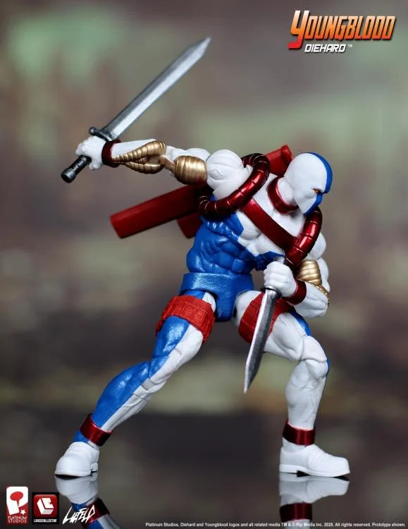 ( Pre Order ) Rob Liefeld's Youngblood Diehard 1/12 Scale Action Figure