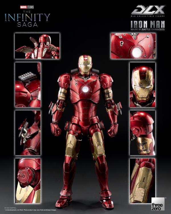 その他 Threezero DLX Marvel The Infinity Saga Pre Order ) Threezero Marvel: The Infinity Saga DLX Iron Man