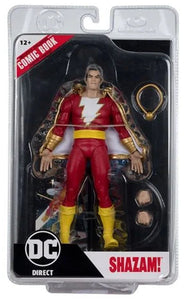 ( Pre Order ) McFarlane Page Punchers Dawn of DC Shazam 7 inch Action Figure With Comic