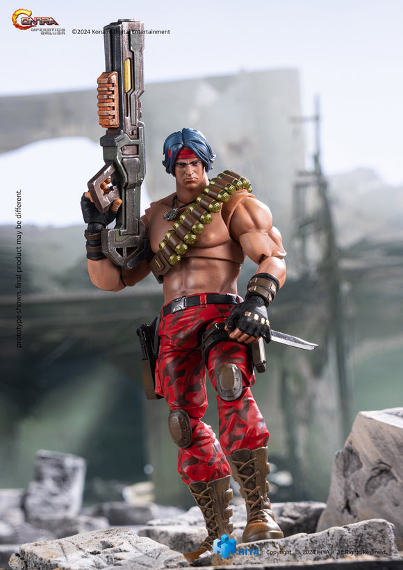 ( Pre Order ) HIYA TOYS Exquisite Basic Series 1/12 Scale CONTRA:OPERATION GALUGA Lance Bean