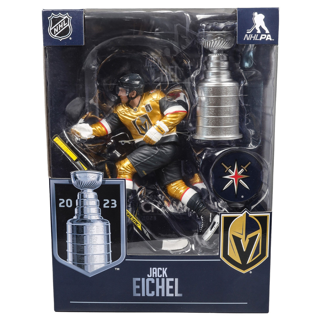 IN STOCK! McFarlane NHL Sports PIcks Jack Eichel w/Stanley Cup